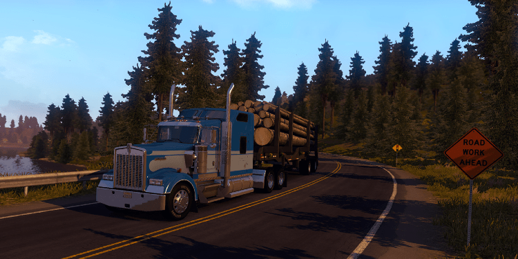 American Truck Simulator game by SCS Software